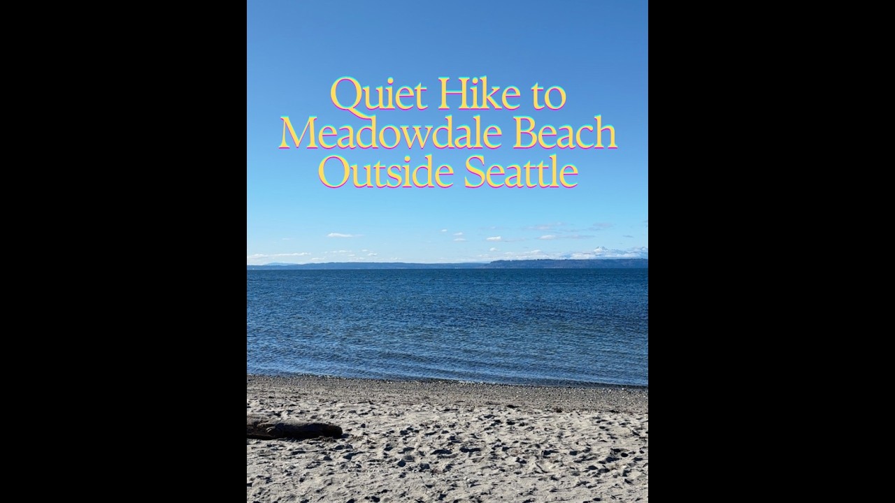Relaxing Morning Hike to the Beach | Meadowdale Park Reserve (No Talking)