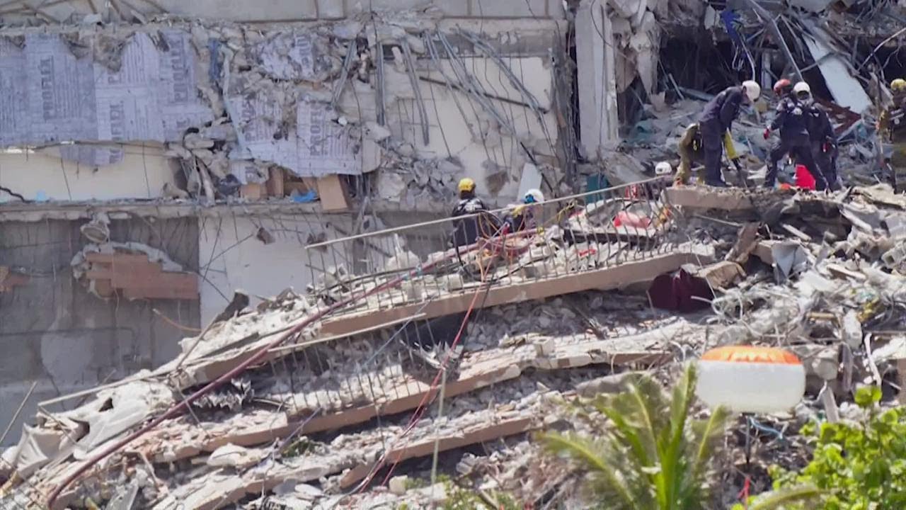 Survivor describes what he saw after condo collapse north of Miami; rescue team continues search