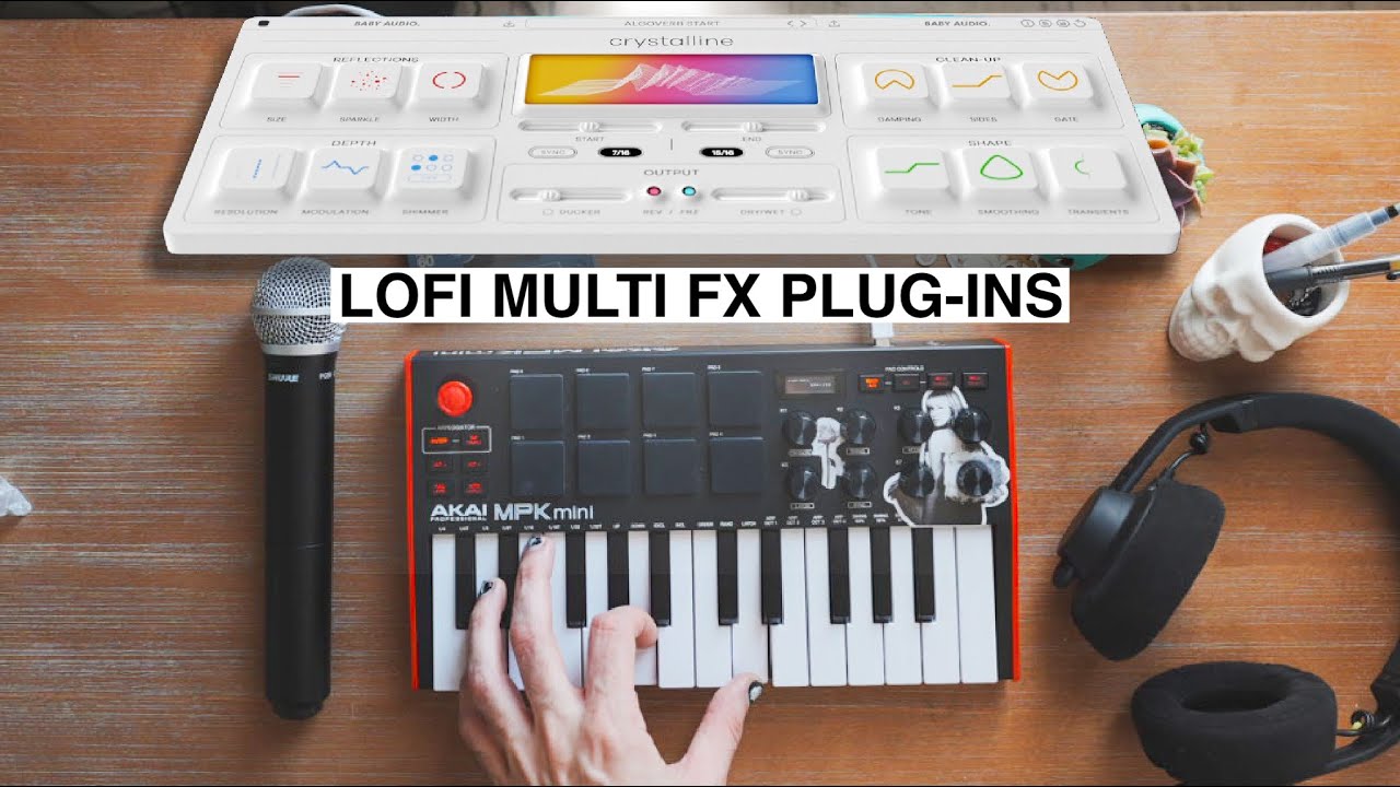 making lofi chill samples & sound design with BABY AUDIO Plugins!