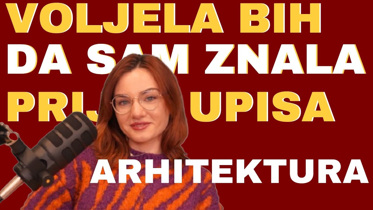 Crtanje je važno za upis Arhitekture? | Karla Čavlović | Koji faks upisati? | Arhitektonski fakultet