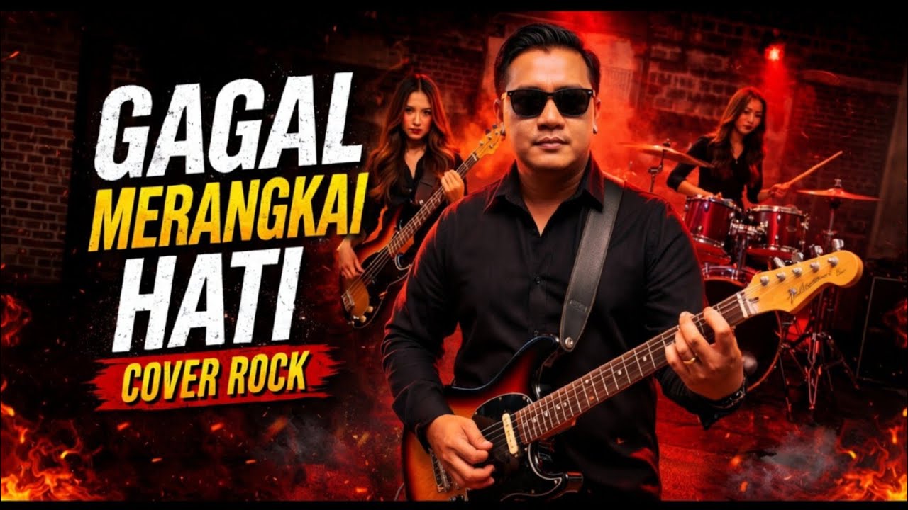 Gagal Merangkai Hati - Cover Rock Version | Lagu Viral Maulana Wijaya