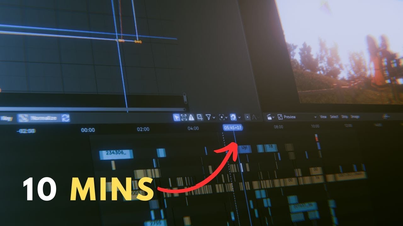 Монтаж видео в Blender за 10 минут (все, что вам нужно знать)