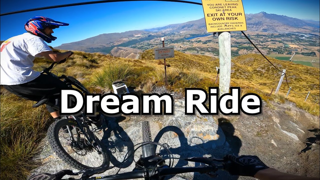 Coronet Peak Beautiful MTB Descent - Slip Saddle & Bush Creek