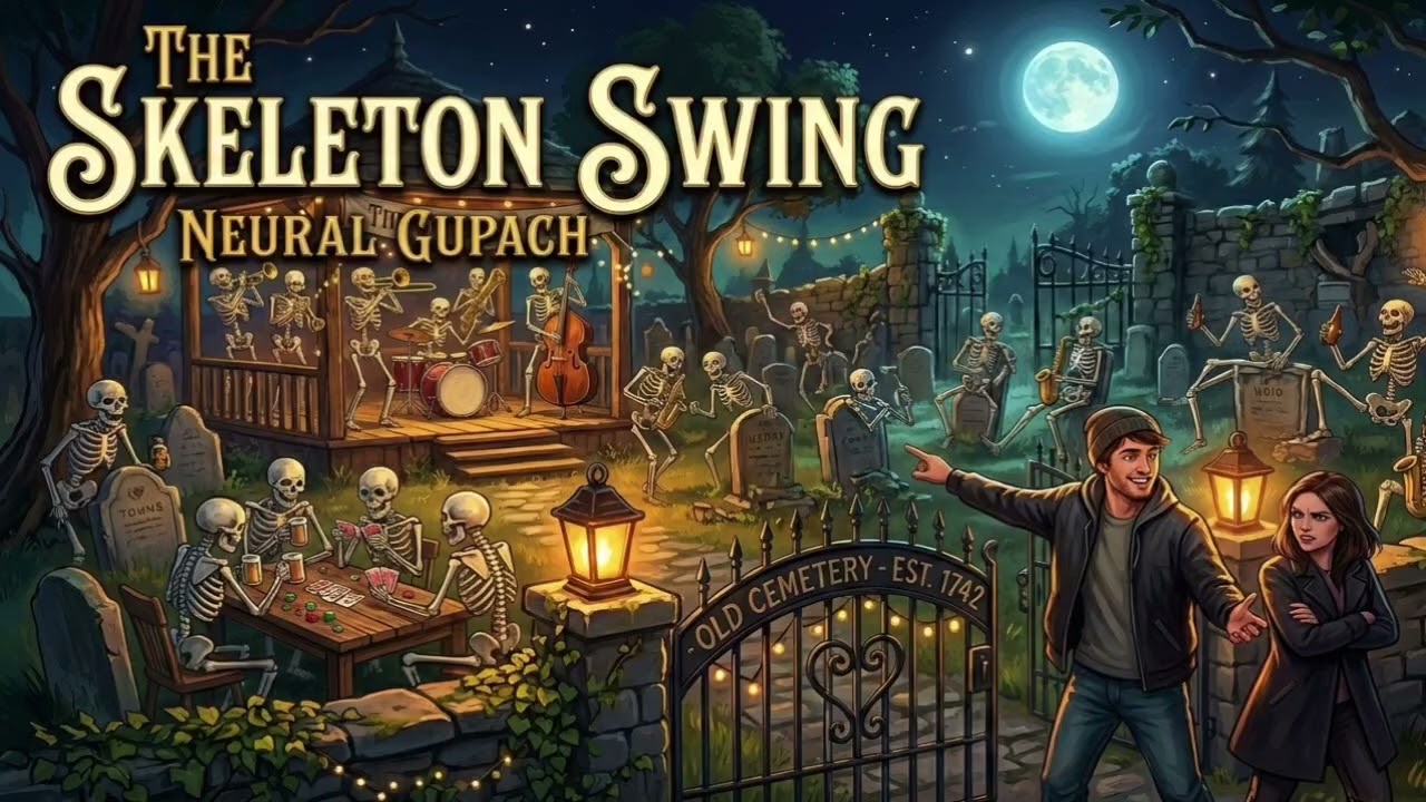 NEURAL GUPACH - The Skeleton Swing (Urinate On A Skeleton)