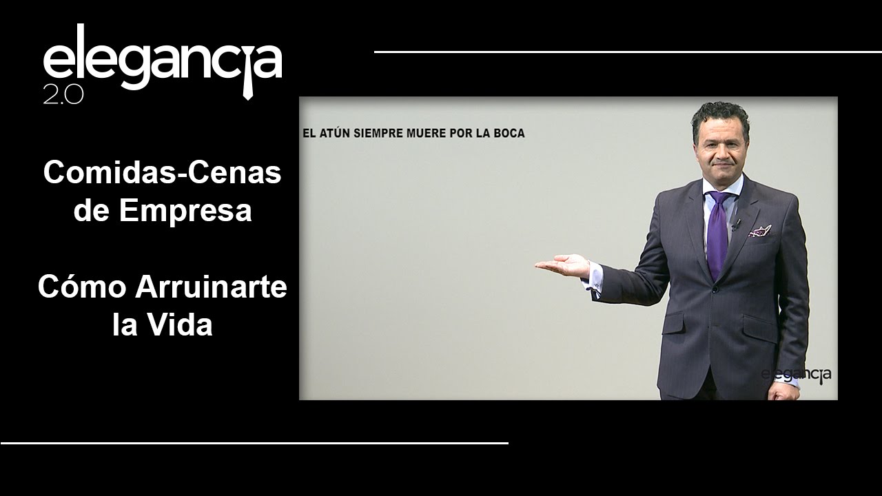 4 Errores Más Graves en Comidas-Cenas de Empresa. Bere Casillas (Elegancia 2.0)