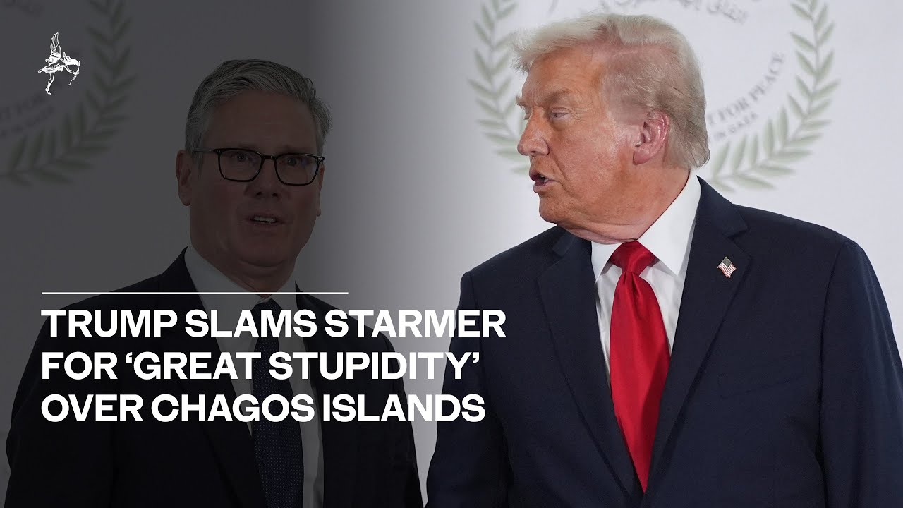 Trump slams Starmer for 'great stupidity' over Chagos Islands as Greenland row explodes
