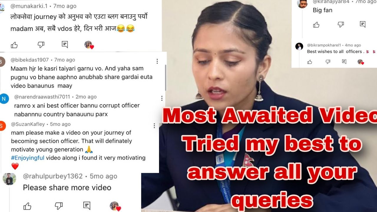 Loksewa based queries|| Answered all the questions|| Civil service journey|| Motivational video