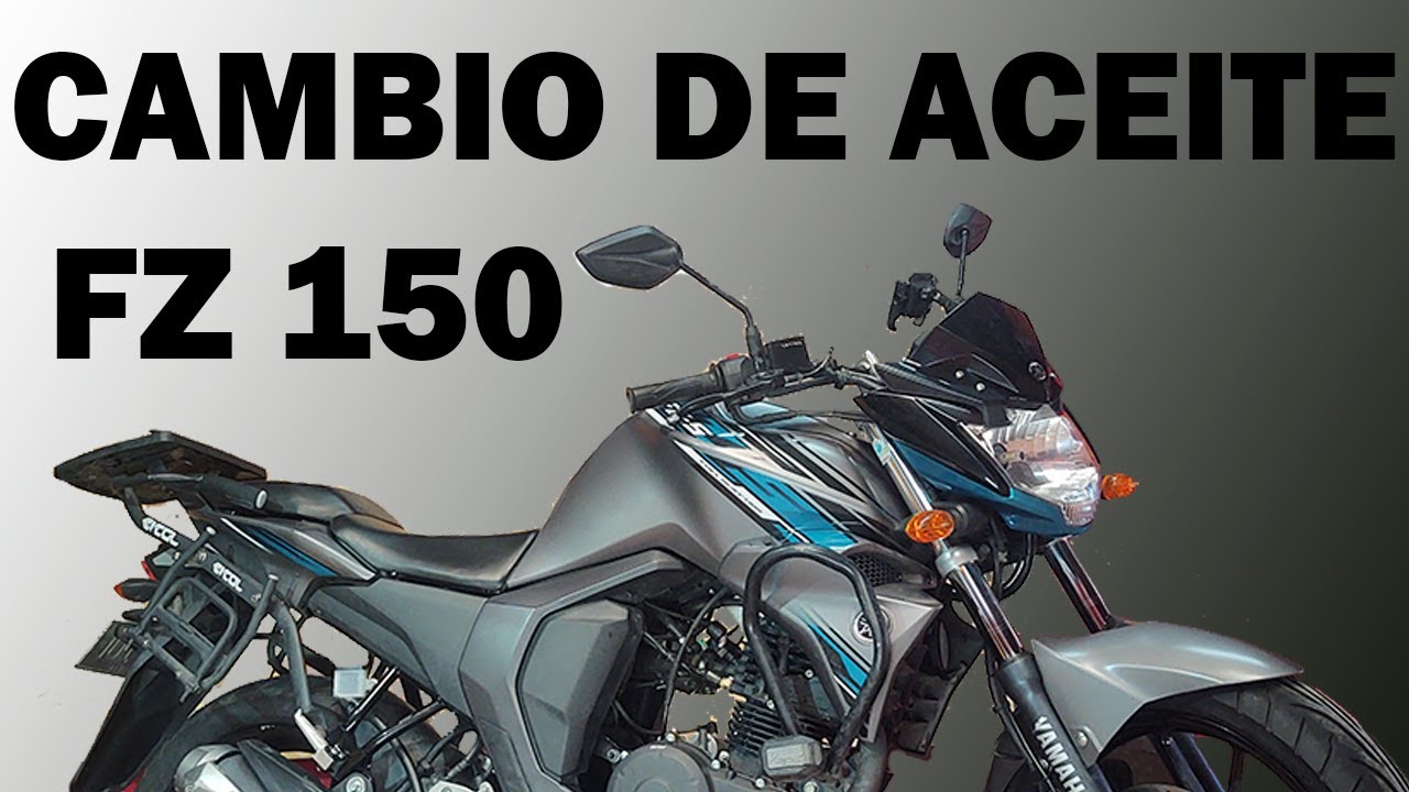 🛵APRENDE a HACERLE el Cambio de Aceite a la moto YAMAHA FZ 2020🧪🩸- NOS FUIMOS.