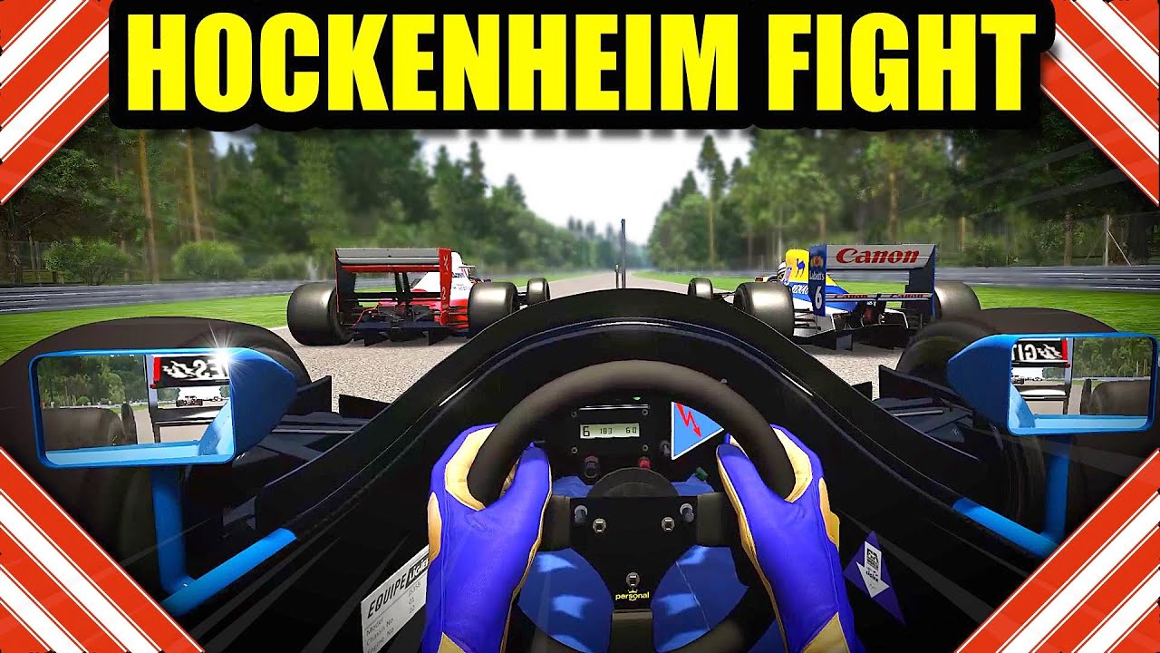 Ligier Lamborghini JS35B - Hockenheim 1991 - Assetto Corsa VR - Formula 1
