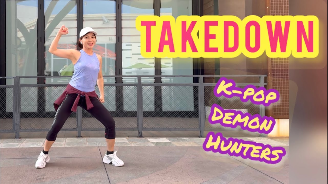 TAKEDOWN - HUNTRIX / KPop Demon Hunters / Zumba / Easy dance