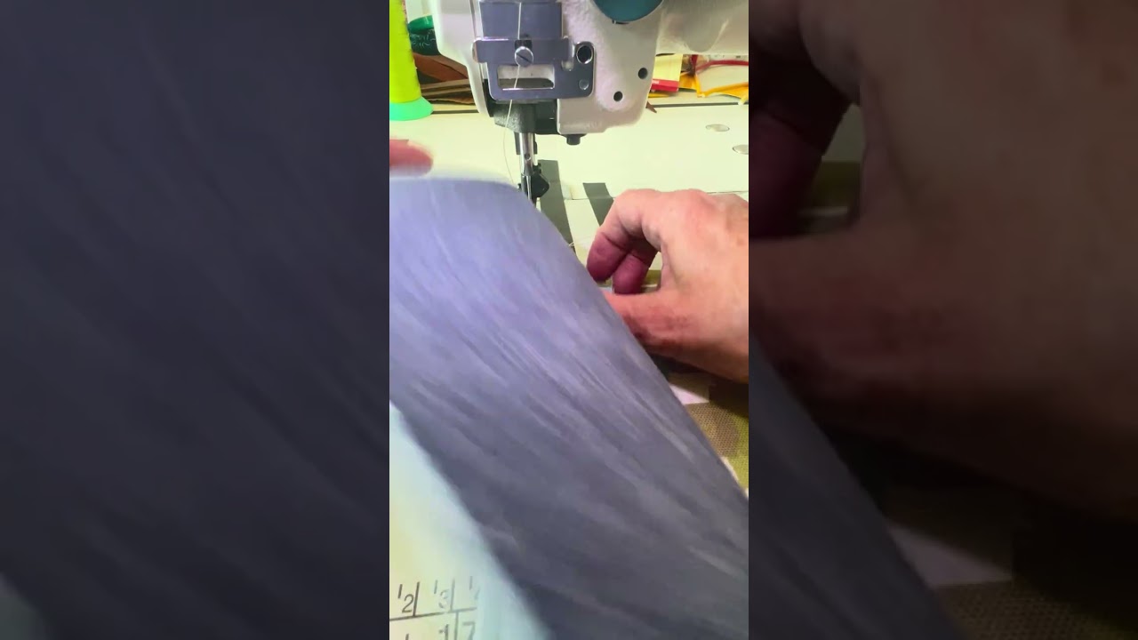 How I sew my zipper into one of my bags. 