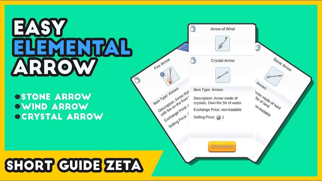 Easy Elemental Arrow Beginner | Short Guide Zeta