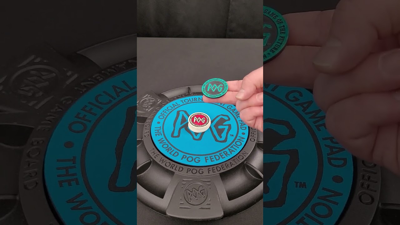 How to Play POGs in 30 Seconds! WPF Official Tournament Rules #classicgames #boardgame #toys #retro
