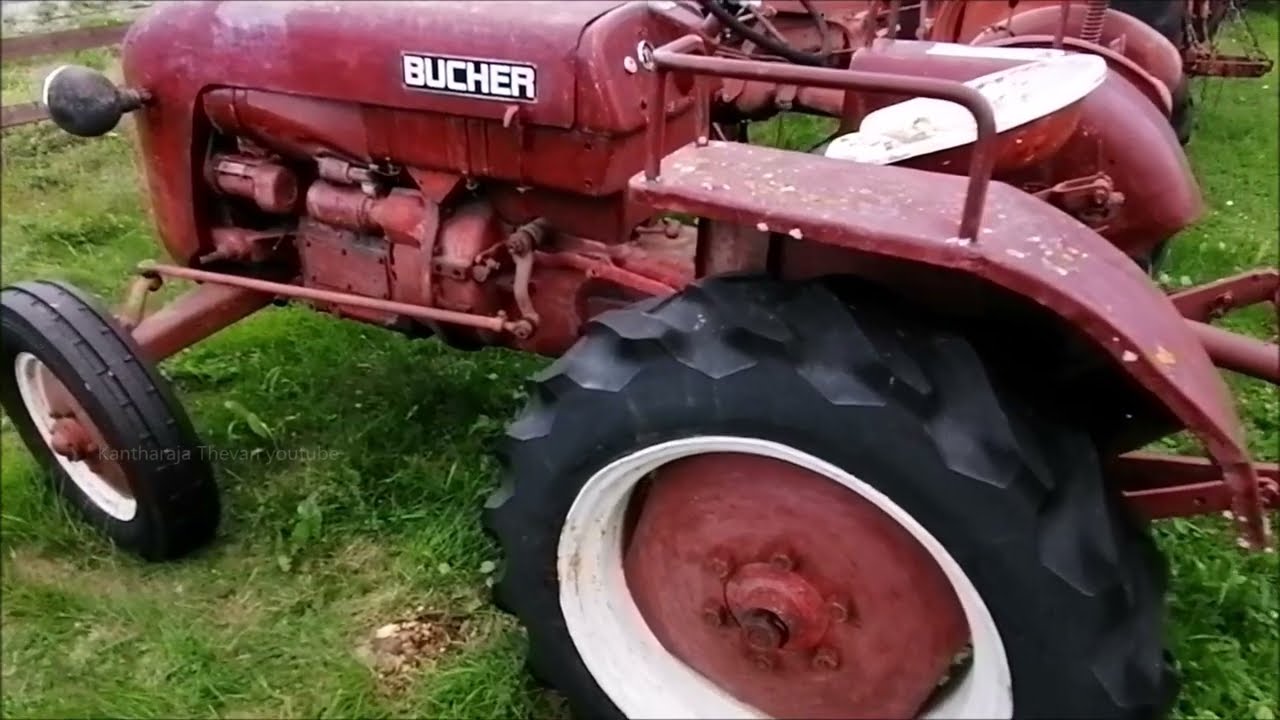 Bucher D 1800 Tractor 1957