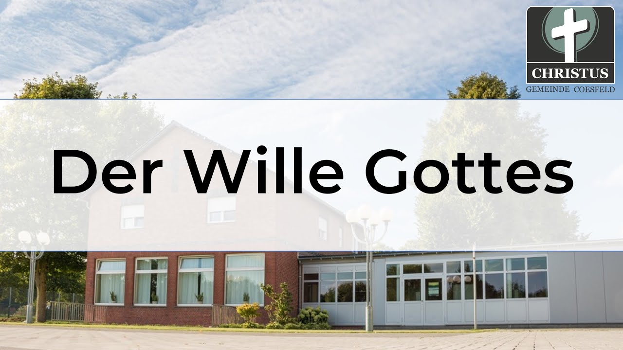 Der Wille Gottes - Waldemar Ehrlich - Predigt - 01.02.2026