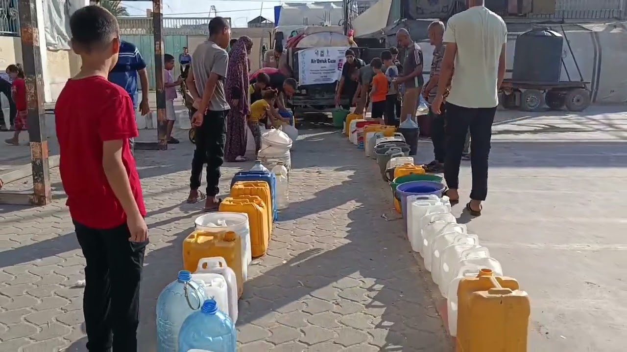 Projek Air untuk Gaza bagi bulan Julai 2025