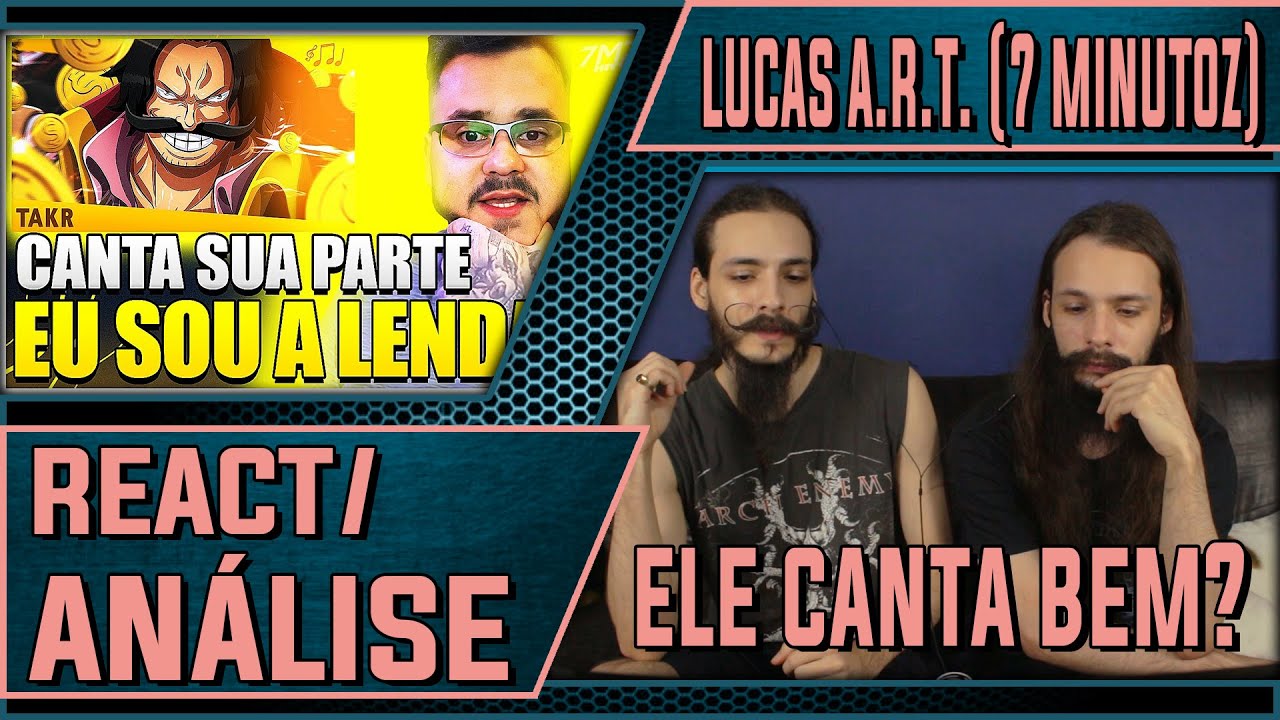 MÚSICOS REAGINDO AO LUCAS A.R.T. (@7minutoz) CANTANDO AO VIVO - ELE CANTA BEM!? [REACT/ANÁLISE]