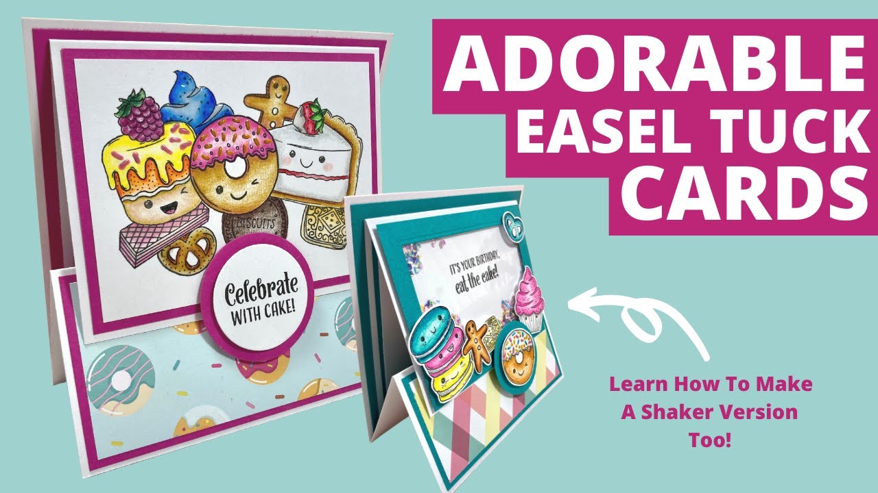 🌟FUN WAYS 🌟 To Make a EASEL TUCK CARD!