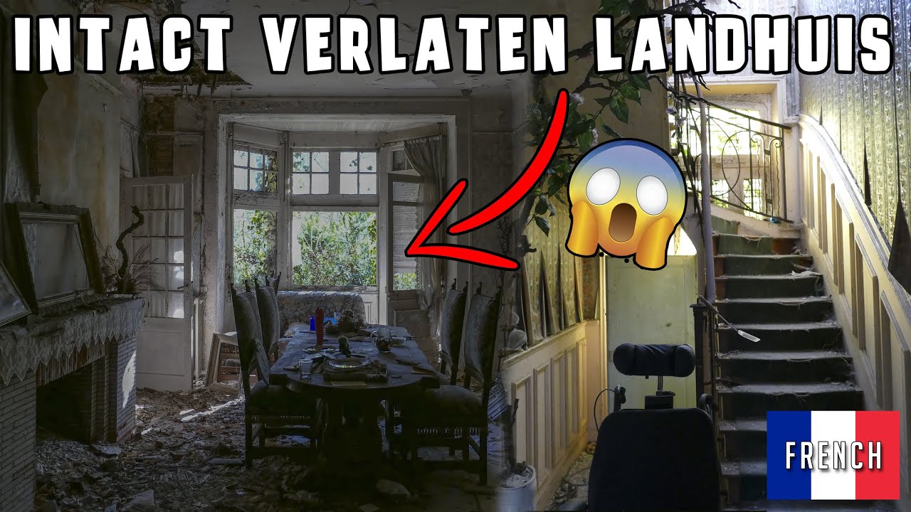 Een INTACT VERLATEN landhuis in Frankrijk… wat erin verstopt zat, geloof je nooit.