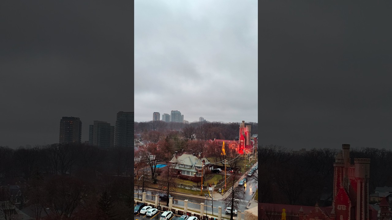 🌧️ Toronto in Rain, Canada 🇨🇦