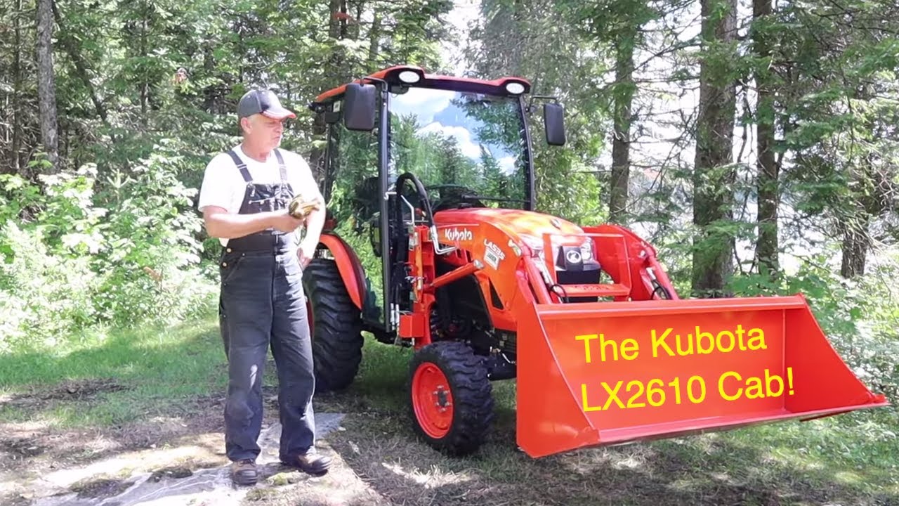 #310 Компактный трактор Kubota LX2610. Подробный обзор и характеристики. Новый трактор! Канал для...