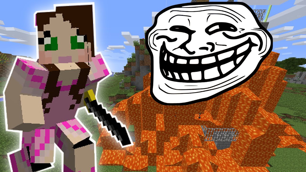Minecraft: TROLLING DUNGEON MISSION - Custom Mod Challenge [S8E27]