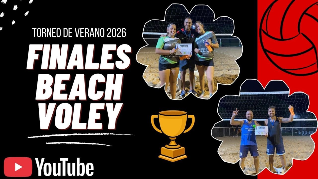 Las Finales del Gran Torneo de Beach Voley 2026! Mírate Estas Grandes Jugadas🏐