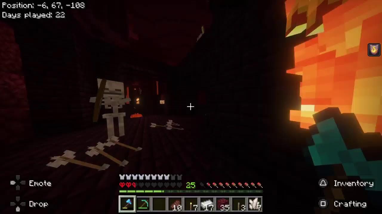 Minecraft hard core
