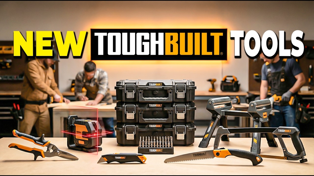31 невероятных новых инструментов ToughBuilt, которые стоят своих денег в 2026 году.