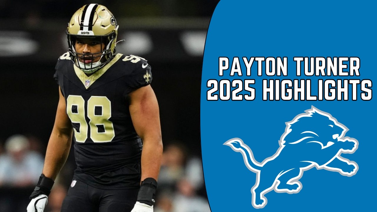 Payton Turner Highlights 🔥 | Welcome to the Lions