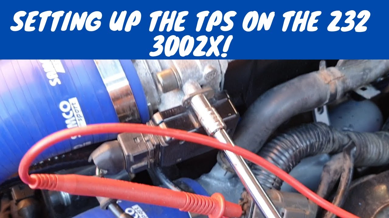 Nissan Fairlady z32 300zx Twin Turbo Manual - Setting up TPS