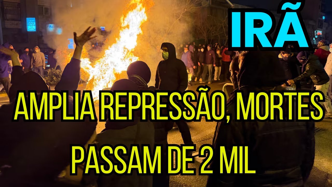 Irã amplia repressão, mortes passam de 2 mil