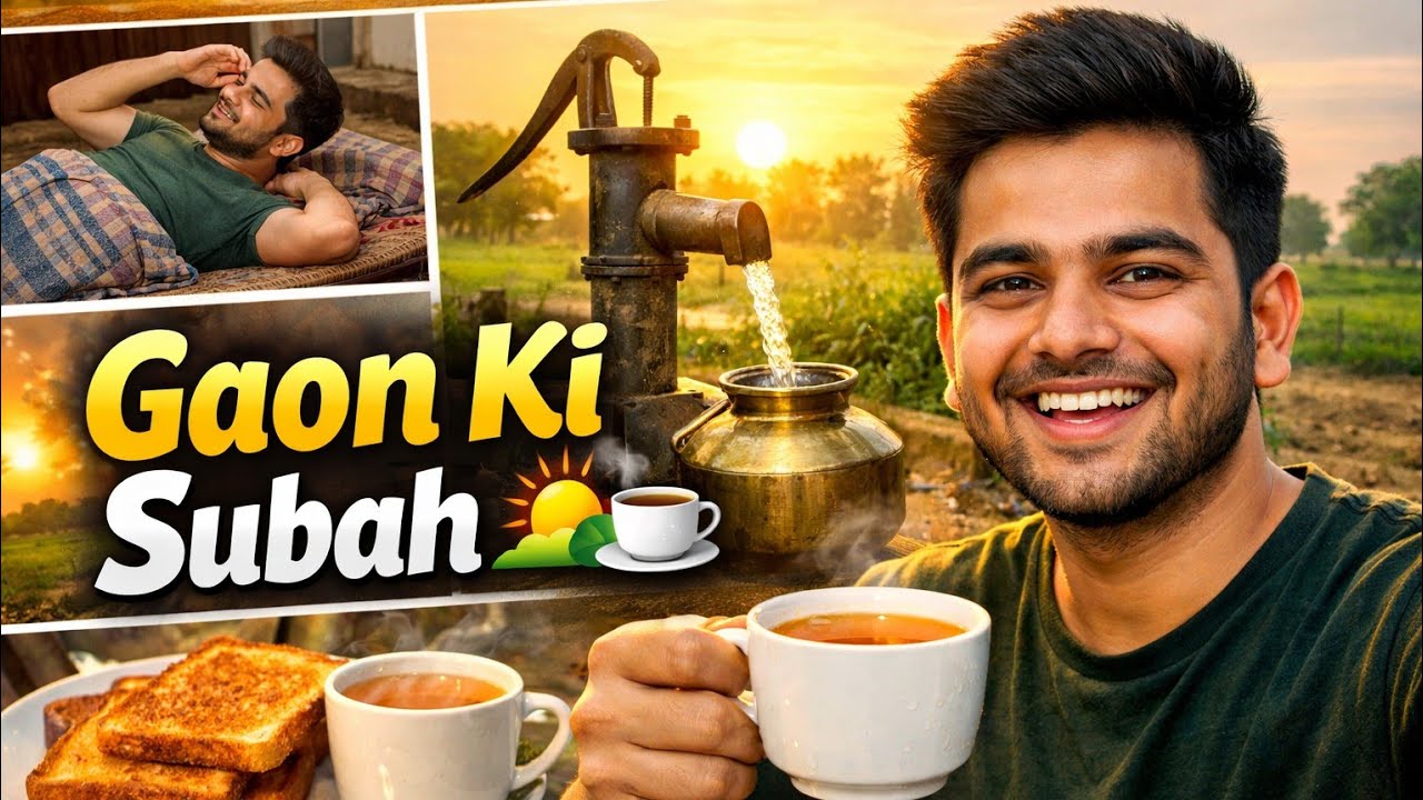 Gaon Ki Subah 🌄 | Village Morning Vlog | Chai Toast ☕🍞 to Pani Bharna