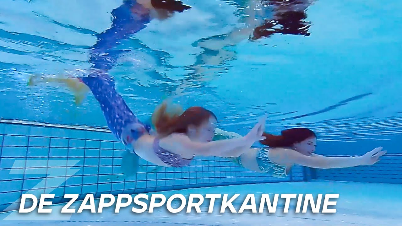 ZWEMMEN ALS EEN ECHTE ZEEMEERMIN!🧜‍♀️ | De ZappsportKantine |
