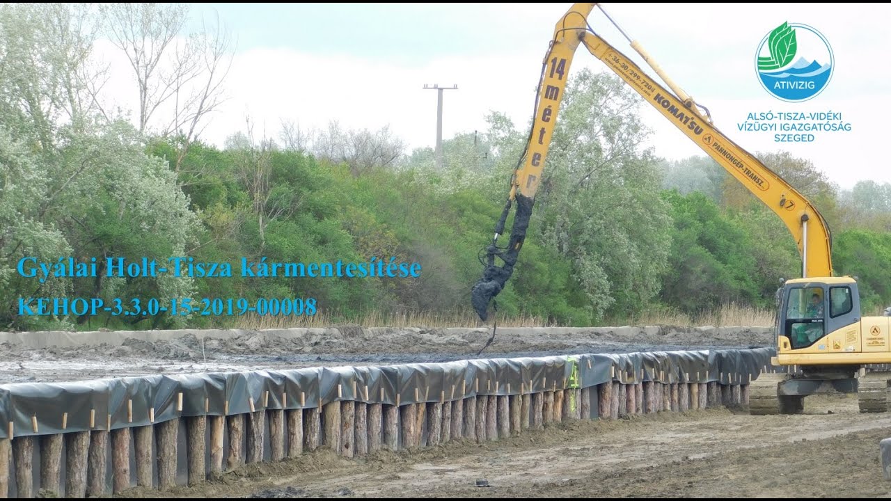 Gyálai Holt-Tisza kármentesítése projekt