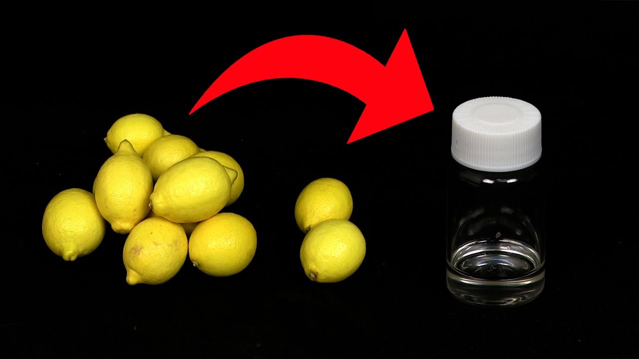 OBTENIENDO ACEITE ESENCIAL DE LIM&Oacute;N