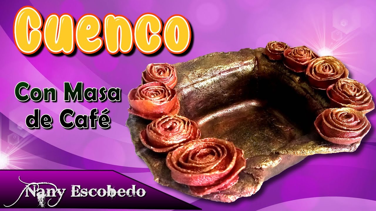 Cuenco con Masa de Café👌💦