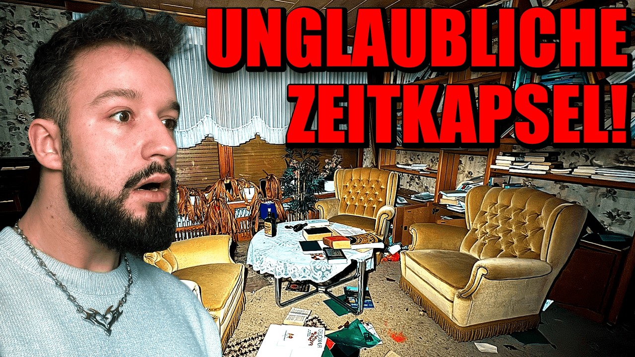UNGLAUBLICHE ZEITKAPSEL ENTDECKT!  WER WOHNTE IN DIESEM LOST PLACE? [URBEX] [LOST PLACE DEUTSCH]