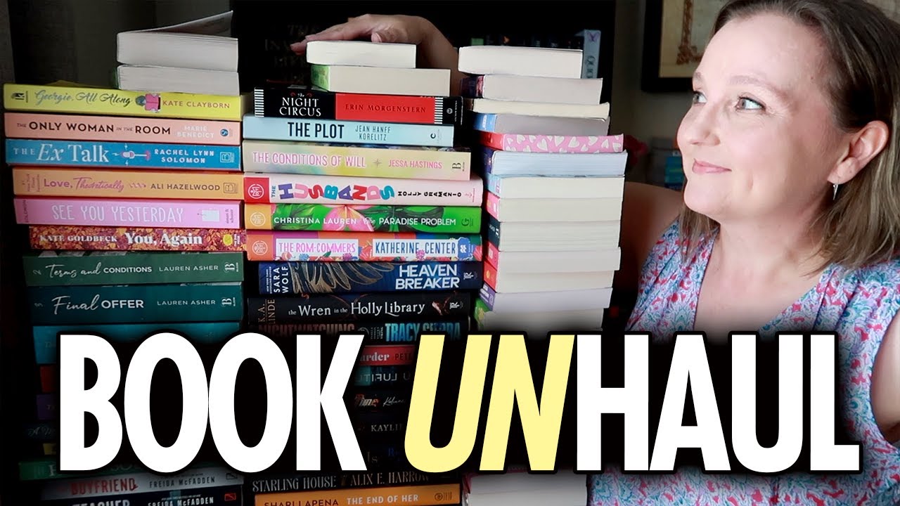 I Unhauled Over 60 Books! | Huge Book Unhaul 2025