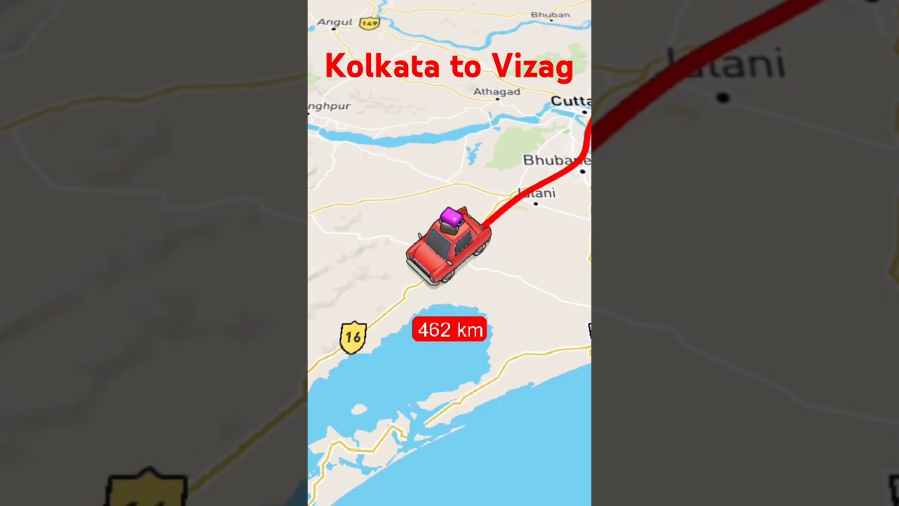 Kolkata to Vizag ROAD TRIP Adventure! EP-1