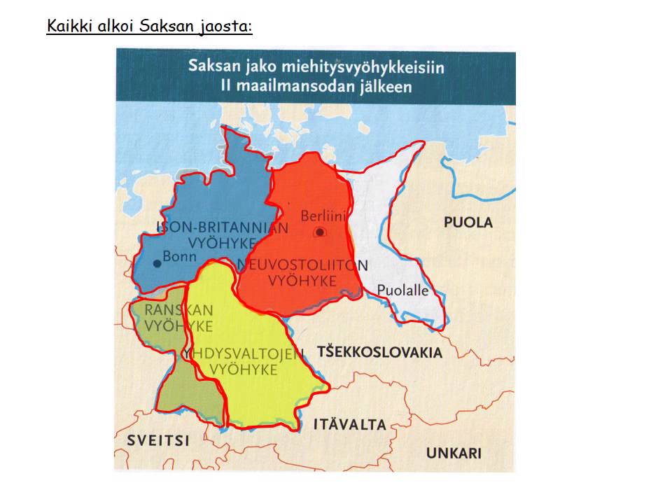 Kylm&auml; sota   Yhdysvallat vastaan Neuvostoliitto