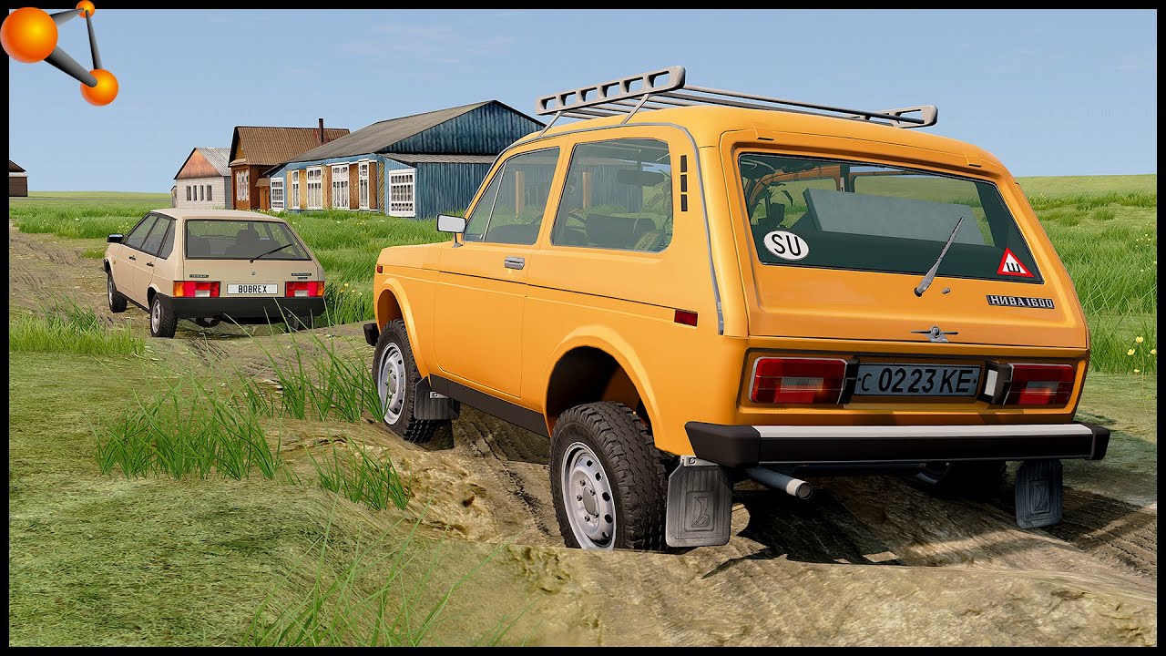 ДА Я ТУТ На СВОЕЙ ДЕВЯТОЧКЕ! Кто ПРОЕДЕТ? - BeamNg Drive