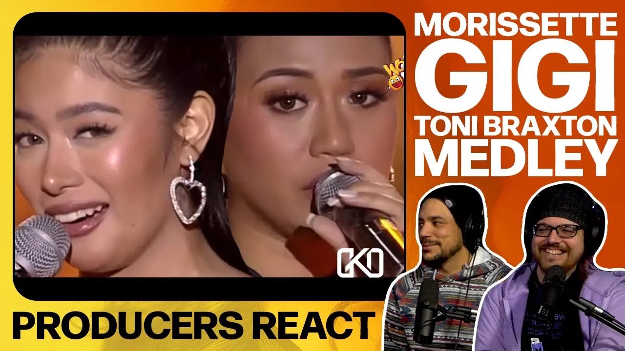 PRODUCERS REACT [ARCHIVE] - Morissette Amon x Gigi De Lana Toni Braxton Medley Reaction