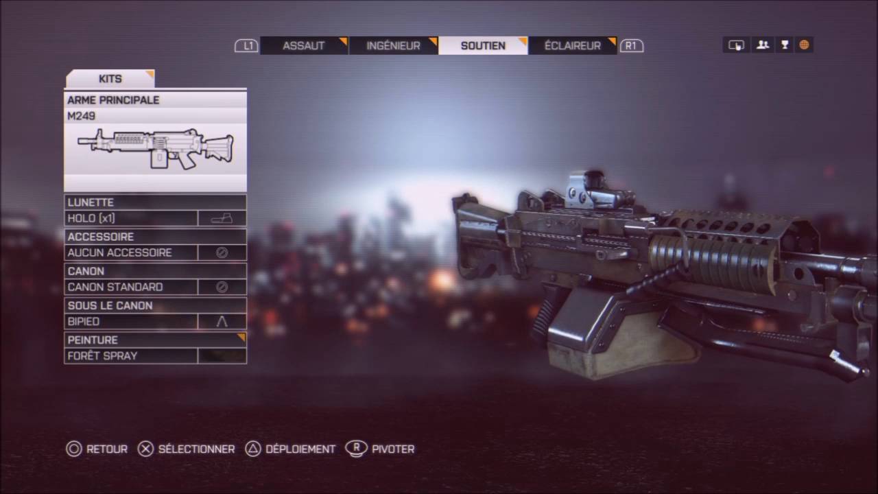 Comment avoir les 3 armes du mode campagne sur bf4