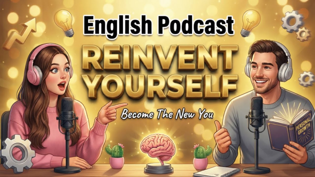 REINVENT YOURSELF Change Your Identity, Not Your Goals  | Mastering English Podcast