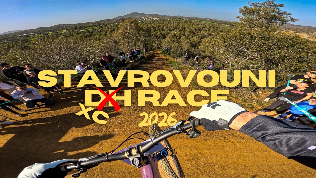 HOW CLOSE OF A MARGIN IS TOO CLOSE?? 0.1s RACE RUN | STAVROVOUNI DH RACE 2026!