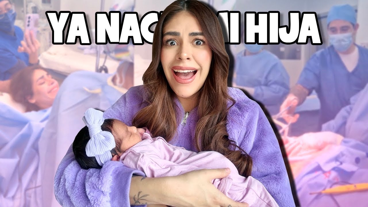 YA NACÍO MI HIJA 👶🏻‼️ cesárea de EMERGENCIA