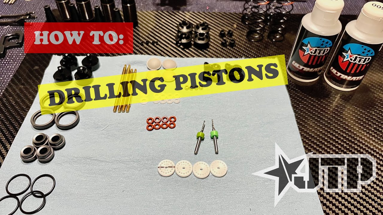 Drilling Tekno RC Blank Shock Pistons
