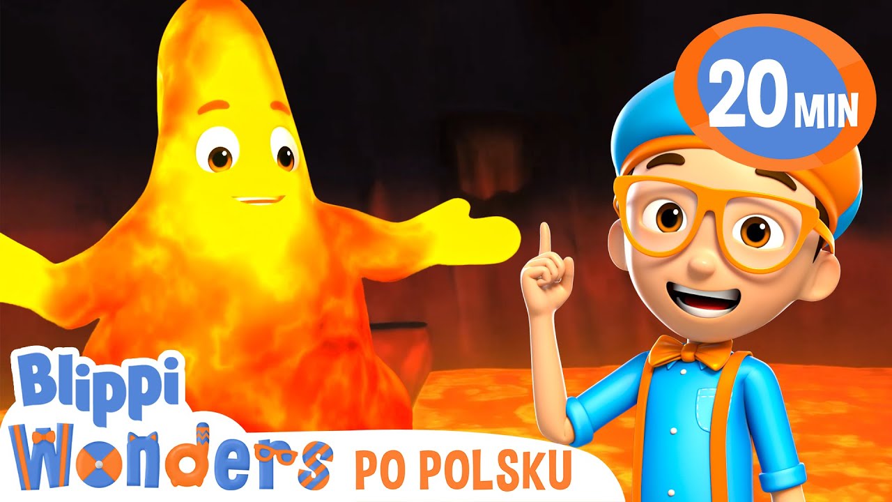 Przygoda z Wulkanem BLIPPI WONDERS🔸Edukacyjne  animowane bajki dla dzieci