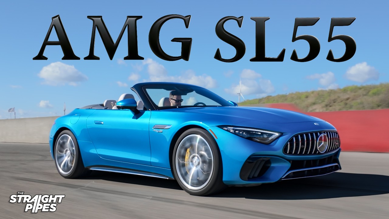 IS 55 A FAKE AMG!? 2025 Mercedes-AMG SL55 Review